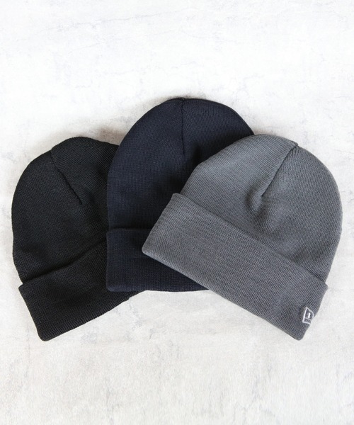 NEW ERA(ニューエラ)の「NEW ERA ニットキャップ(ニットキャップ/ビーニー・メンズ・グレー系その他/ブラック/ネイビー系・FREE)」の10枚目の写真