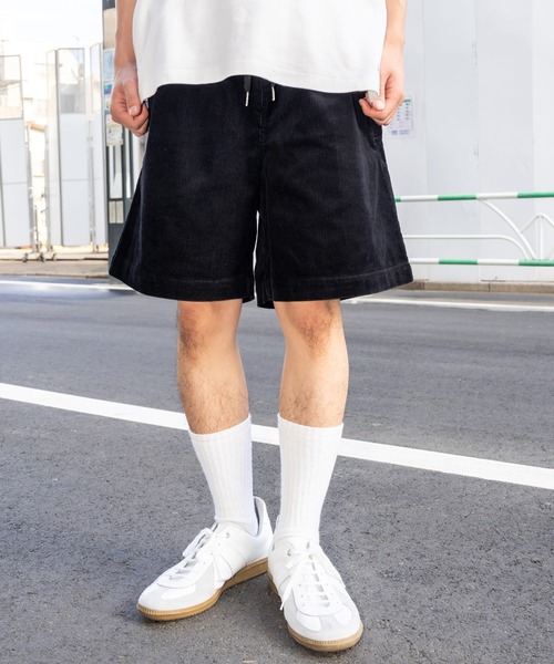 Subciety（サブサエティ）の「Corduroy wide shorts（その他パンツ・メンズ・ネイビー/グリーン/ブラック・マルチサイズ）」の2枚目の写真