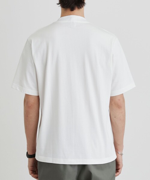 TAKEO KIKUCHI(タケオキクチ)の「【LIMITED/抗菌防臭】コットン テーラードTシャツ(Tシャツ/カットソー・メンズ・ホワイト/オフホワイト/ブラック/ネイビー・01/02/03/04/05)」の17枚目の写真