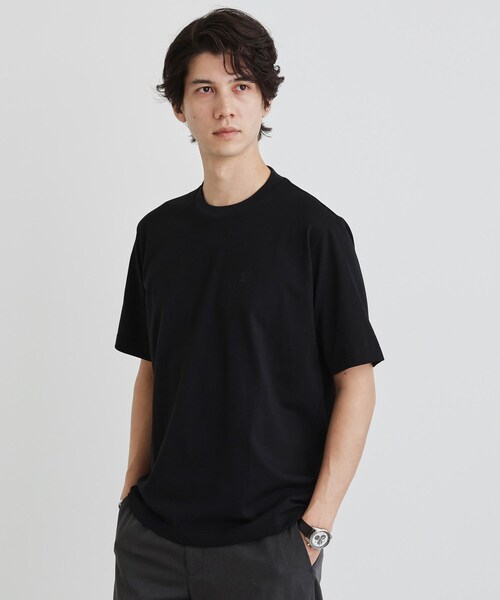 TAKEO KIKUCHI(タケオキクチ)の「【LIMITED/抗菌防臭】コットン テーラードTシャツ(Tシャツ/カットソー・メンズ・ホワイト/オフホワイト/ブラック/ネイビー・01/02/03/04/05)」の10枚目の写真