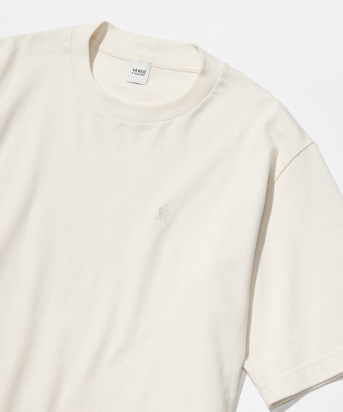 TAKEO KIKUCHI(タケオキクチ)の「【LIMITED/抗菌防臭】コットン テーラードTシャツ(Tシャツ/カットソー・メンズ・ホワイト/オフホワイト/ブラック/ネイビー・01/02/03/04/05)」の7枚目の写真