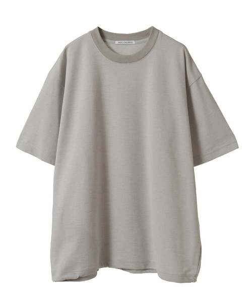 MEN'S MELROSE(メンズメルローズ)の「プライムフレックスドットメッシュハイファンクショナルTシャツ(Tシャツ/カットソー・メンズ・ブラック/チャコールグレー/ライトグレー・4/3)」の20枚目の写真