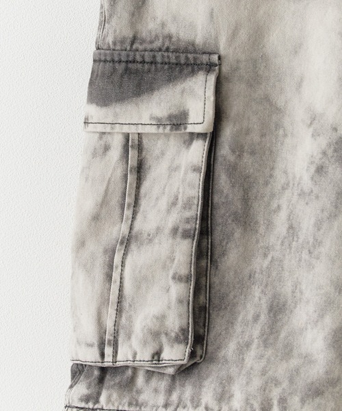 ROOPTOKYO（ループトウキョウ）の「ハードブリーチ デニムカーゴ ショーツ（デニムパンツ・メンズ・ブラック/ブルー・M/L）」の7枚目の写真