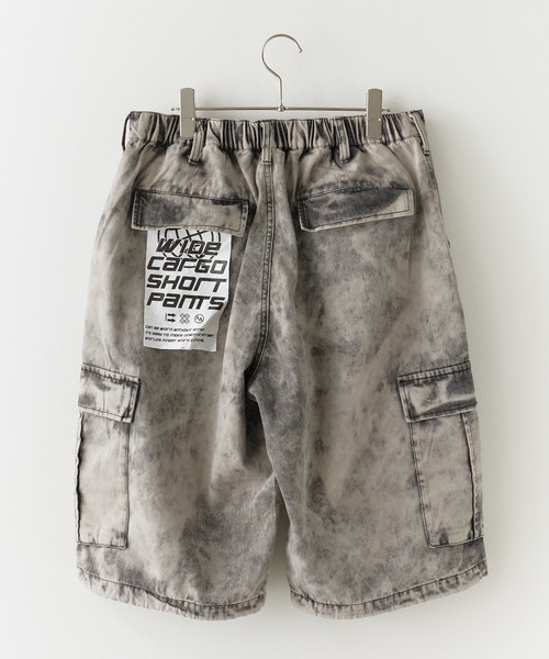 ROOPTOKYO（ループトウキョウ）の「ハードブリーチ デニムカーゴ ショーツ（デニムパンツ・メンズ・ブラック/ブルー・M/L）」の12枚目の写真