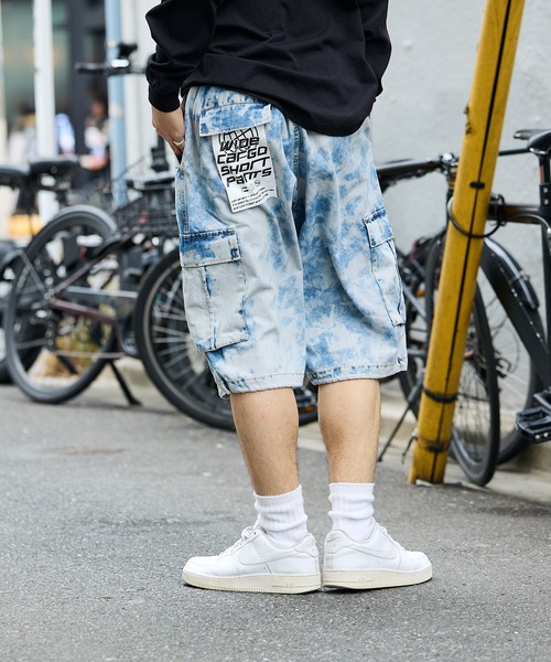 ROOPTOKYO（ループトウキョウ）の「ハードブリーチ デニムカーゴ ショーツ（デニムパンツ・メンズ・ブラック/ブルー・M/L）」の20枚目の写真