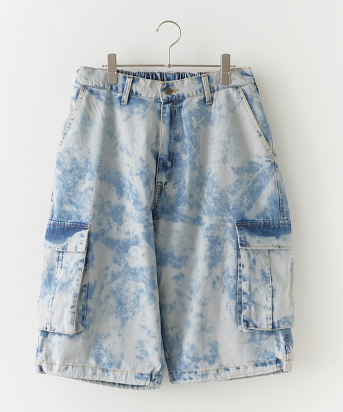 ROOPTOKYO（ループトウキョウ）の「ハードブリーチ デニムカーゴ ショーツ（デニムパンツ・メンズ・ブラック/ブルー・M/L）」の16枚目の写真