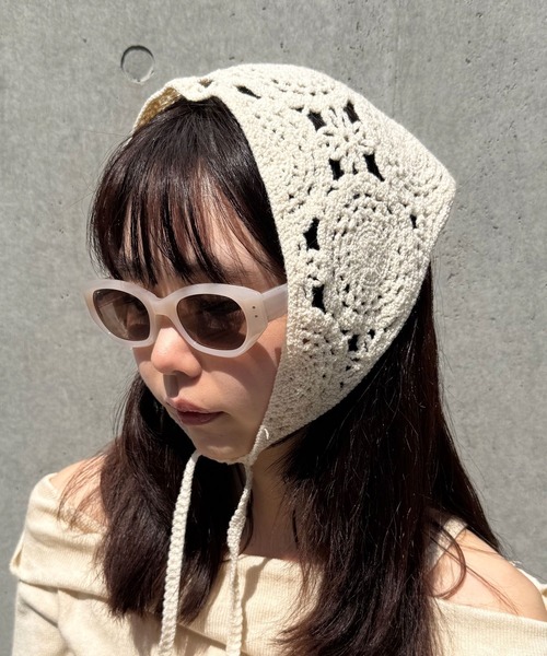 TONE SELECT GOODS(トーンセレクトグッズ)の「【Peony/ピオニー】/フォックス型 Y2K サングラス(サングラス・レディース・ベージュ/カーキ/ブラック・FREE)」の13枚目の写真