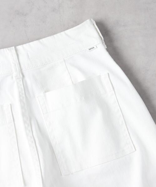 SOMETHING(サムシング)の「SOMETHING(サムシング)「SUMMER COOL」 涼しいワイドベーカーデニムパンツ(その他パンツ・レディース・ホワイト・L/XS/M/S)」の16枚目の写真