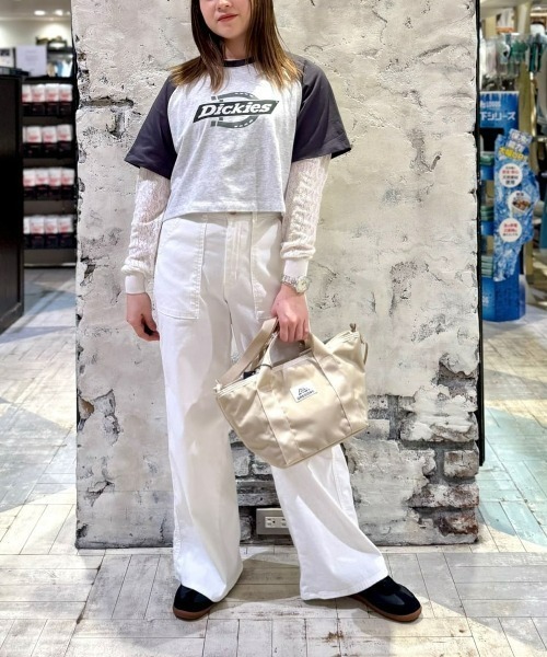 SOMETHING(サムシング)の「SOMETHING(サムシング)「SUMMER COOL」 涼しいワイドベーカーデニムパンツ(その他パンツ・レディース・ホワイト・L/XS/M/S)」の9枚目の写真