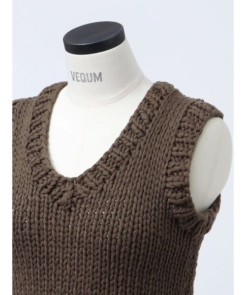 ニット セーター 「VEQUM」HAND COMPACT KNIT レディース セール】【VEQUM】HAND COMPACT KNIT（ニット/セーター）｜VEQUM