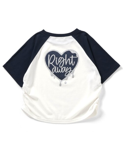 algy（アルジー）の「【接触冷感】ハートモチーフラグラン半袖T（Tシャツ/カットソー・キッズ・ネイビー/ブルー/ピンク/ミント・SMALL/MEDIUM/X-SMALL/XX-SMALL）」の20枚目の写真