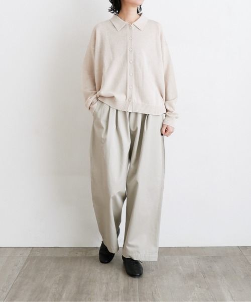 オローネ　バルーンパンツ　コットンリネンラミー　春夏 オローネ バルーンパンツ コットンリネンラミー 春夏