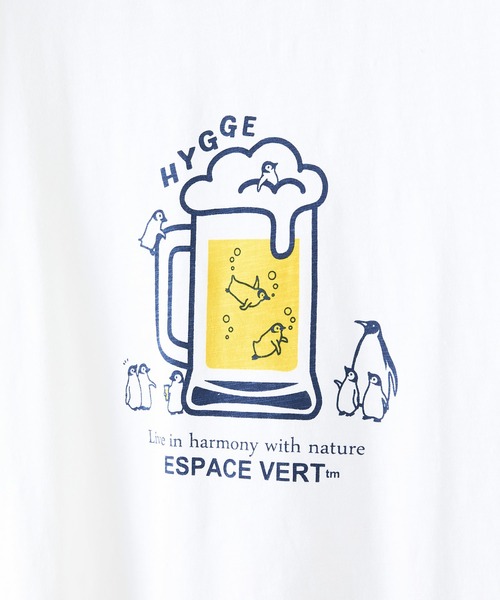 Blue Standard (ブルースタンダード)の「【Blue Standard/ブルースタンダード】スラブコットン アニマルプリント Tシャツ(Tシャツ/カットソー・メンズ・その他2/その他/その他1・MEDIUM/LARGE/X-LARGE)」の5枚目の写真