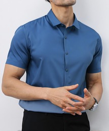 Cloudstyle（クラウドスタイル）の「【Cloudstyle】接触冷感 ストレッチ ノンアイロン 半袖ワイシャツ（ビジネスシャツ）」