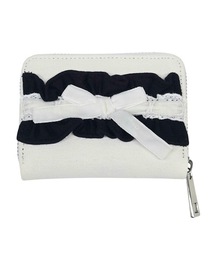 lilLilly（リルリリー）の「キャンバスフリルミニウォレット（財布）」