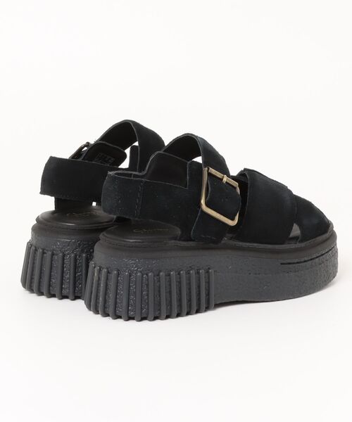 Clarks(クラークス)の「【Clarks】クラークス Evamar Wish(エヴァマー ウィッシュ)(サンダル・レディース・キナリ/ブラック・6/5/5.5/4.5/4)」の3枚目の写真