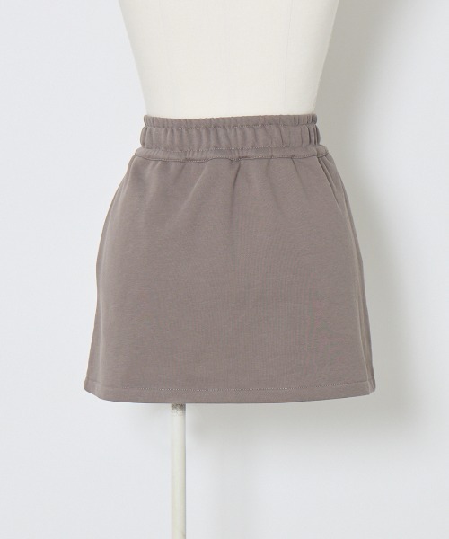 Ribbon pocket studded sweat skirt（スカート）｜AVENCHUMU