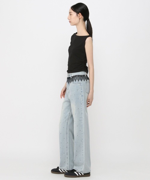 3.3 Field Trip （3.3フィールドトリップ）の「3.3 Field Trip／アシメワンショルT（Tシャツ/カットソー・レディース・ブラック/ホワイト/レッド・FREE）」の12枚目の写真