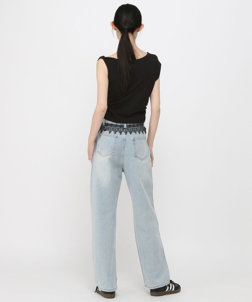 3.3 Field Trip （3.3フィールドトリップ）の「3.3 Field Trip／アシメワンショルT（Tシャツ/カットソー・レディース・ブラック/ホワイト/レッド・FREE）」の13枚目の写真