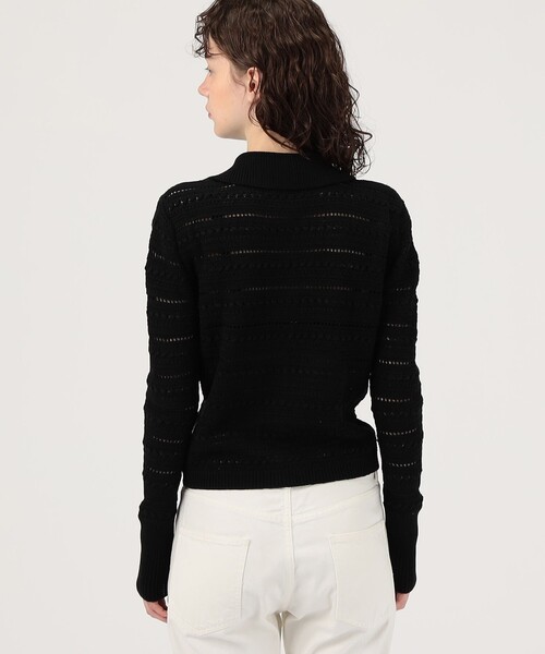TOMORROWLAND （トゥモローランド）の「OLISTIC The Label CROCHET CARDIGAN（カーディガン/ボレロ・レディース・ブラック・S）」の5枚目の写真