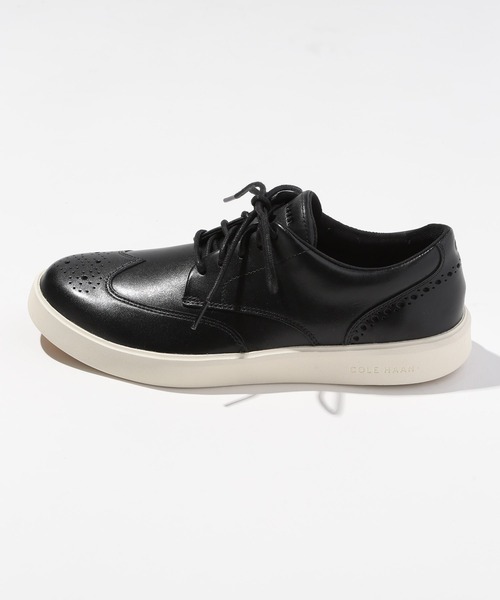 MEN'S BIGI(メンズビギ)の「【COLE HAAN/コール ハーン】MENS BIGI限定 GRAND CROSSCOURT DAILY WINGTIP SNEAKERS(スニーカー・メンズ・ブラック・04/01/02/03)」の3枚目の写真