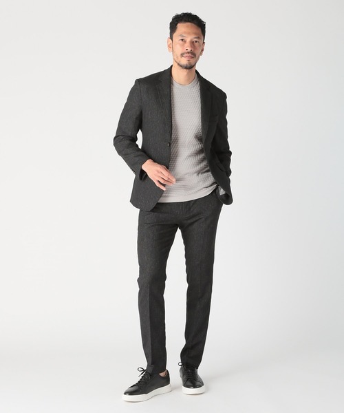 MEN'S BIGI(メンズビギ)の「【COLE HAAN/コール ハーン】MENS BIGI限定 GRAND CROSSCOURT DAILY WINGTIP SNEAKERS(スニーカー・メンズ・ブラック・04/01/02/03)」の12枚目の写真