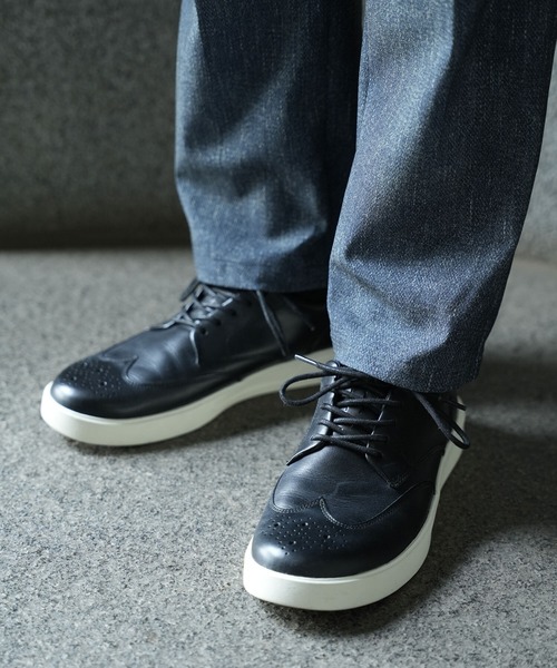 COLE HAAN ネイビー スニーカー COLE HAAN/コール ハーン】MENS BIGI限定 GRAND CROSSCOURT