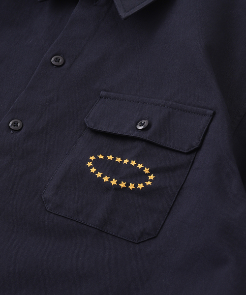 AFB（エーエフビー）の「AFB / エーエフビー SS WORK SHIRTS（シャツ/ブラウス・メンズ・ベージュ/ネイビー・MEDIUM/LARGE）」の10枚目の写真