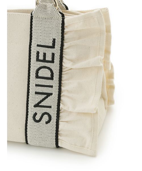 専用 フリルロゴバンブーバック セール】フリルロゴバンブーバッグ（ショルダーバッグ）｜SNIDEL