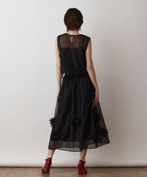 GRACE CONTINENTAL(グレースコンチネンタル)の「メッシュフラワートップ(その他トップス・レディース・ブラック/ホワイト・36/38)」の20枚目の写真