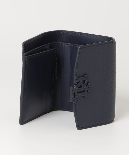 Lauren ペブルド スモール Cameryn フラップ ウォレット LAUREN RALPH LAUREN（ローレン ラルフ ローレン）の「ペブルド