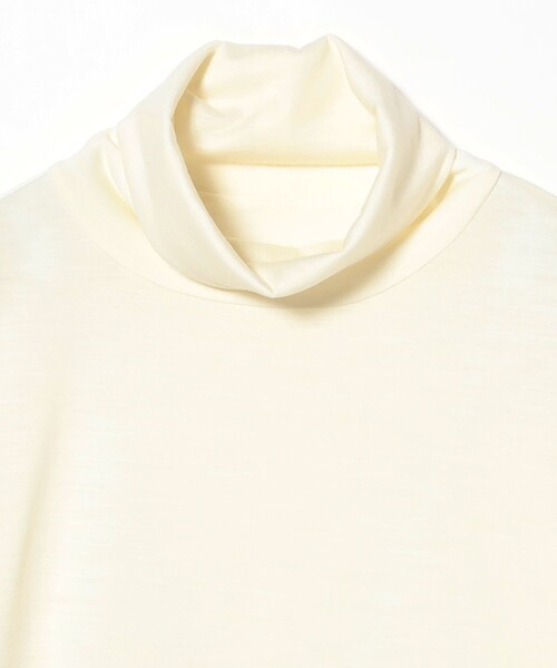 SLOANE(スローン)の「【別注】SLOANE / ウール タートルネック ロングスリーブ(Tシャツ/カットソー・レディース・ブラック/オフホワイト/ネイビー・1/2)」の12枚目の写真