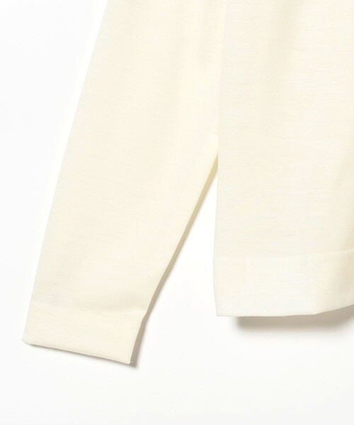 SLOANE(スローン)の「【別注】SLOANE / ウール タートルネック ロングスリーブ(Tシャツ/カットソー・レディース・ブラック/オフホワイト/ネイビー・1/2)」の13枚目の写真