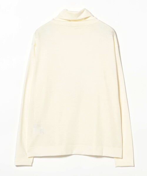 SLOANE(スローン)の「【別注】SLOANE / ウール タートルネック ロングスリーブ(Tシャツ/カットソー・レディース・ブラック/オフホワイト/ネイビー・1/2)」の14枚目の写真