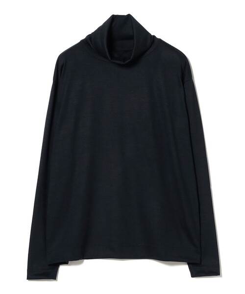 SLOANE(スローン)の「【別注】SLOANE / ウール タートルネック ロングスリーブ(Tシャツ/カットソー・レディース・ブラック/オフホワイト/ネイビー・1/2)」の7枚目の写真