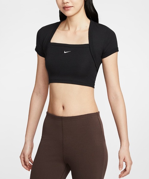 NIKE WMNS NSW CHLL KNIT MRIB 2N1 S/S TOP HJ1300-010（その他