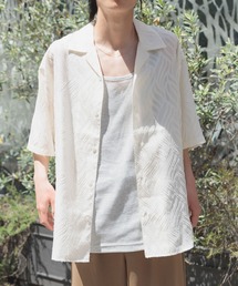 ITEMS URBANRESEARCH | ウェーブカッティングオープンカラーシアーシャツ(シャツ/ブラウス)