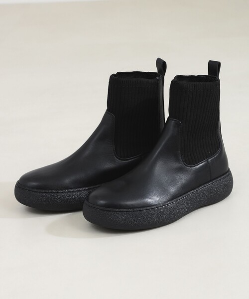 新品未使用　Plage カミナンド バックジップブーツ　ショートブーツ CAMINANDO/BACK ZIP BOOTS