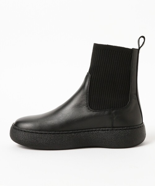 CAMINANDO（カミナンド）の「【1/1値下げ】CAMINANDO / アンクル リブ ブーツ（ブーツ・レディース・ブラック・8inch/7inch/6inch）」の3枚目の写真
