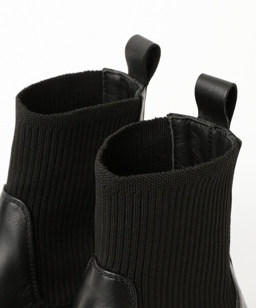 CAMINANDO（カミナンド）の「【1/1値下げ】CAMINANDO / アンクル リブ ブーツ（ブーツ・レディース・ブラック・8inch/7inch/6inch）」の4枚目の写真