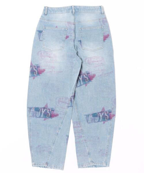 Desigual（デシグアル）の「コラージュプリントバルーンデニムパンツ（デニムパンツ・レディース・ブルー・38/34/44/42/40/36）」の2枚目の写真