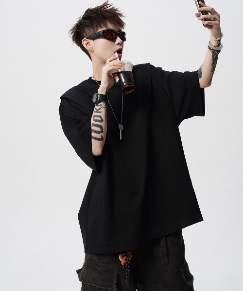 REBALANCE(リバランス)の「メンズデザインTシャツ(Tシャツ/カットソー・メンズ・A/B・LARGE/MEDIUM)」の6枚目の写真