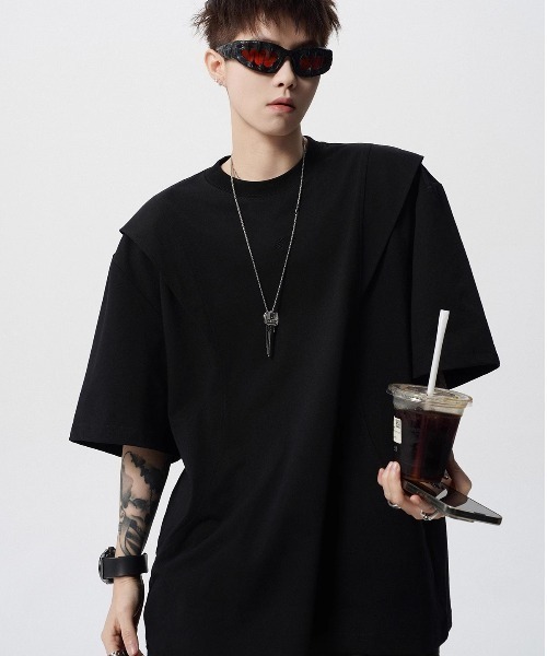 REBALANCE(リバランス)の「メンズデザインTシャツ(Tシャツ/カットソー・メンズ・A/B・LARGE/MEDIUM)」の5枚目の写真