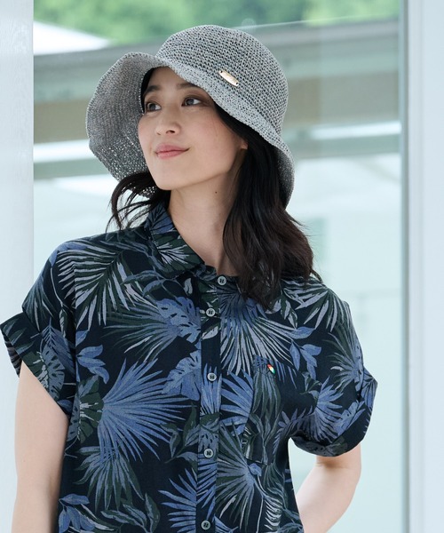 Arnold Palmer（アーノルドパーマー）の「雑材ハット（ハット・レディース・グレー/ネイビー/ベージュ/ブラウン・F）」の2枚目の写真