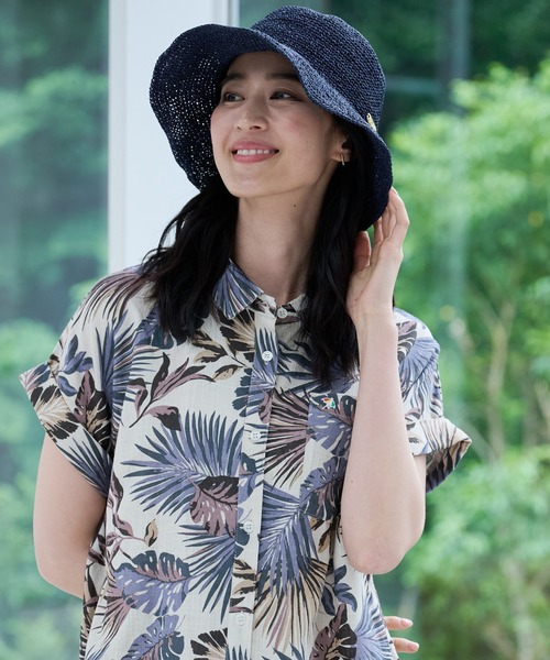 Arnold Palmer（アーノルドパーマー）の「雑材ハット（ハット・レディース・グレー/ネイビー/ベージュ/ブラウン・F）」の17枚目の写真