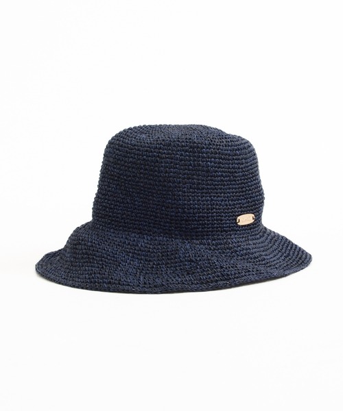 Arnold Palmer（アーノルドパーマー）の「雑材ハット（ハット・レディース・グレー/ネイビー/ベージュ/ブラウン・F）」の6枚目の写真