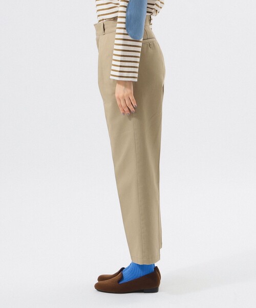 Dickies（ディッキーズ）の「【1/15再値下げ】【別注】Dickies / 2プリーツ パンツ（その他パンツ・レディース・ベージュ/ネイビー・SMALL/MEDIUM）」の3枚目の写真