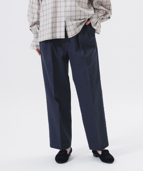 Dickies（ディッキーズ）の「【1/15再値下げ】【別注】Dickies / 2プリーツ パンツ（その他パンツ・レディース・ベージュ/ネイビー・SMALL/MEDIUM）」の11枚目の写真