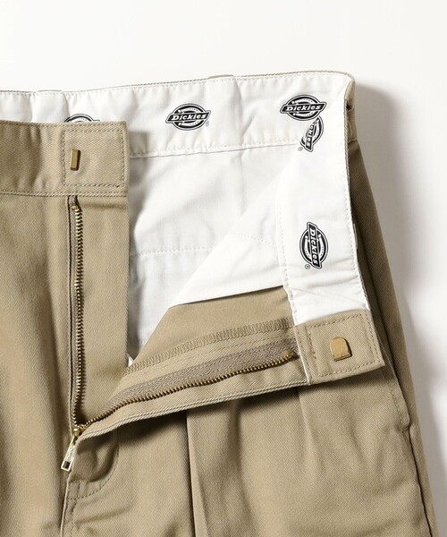 Dickies（ディッキーズ）の「【1/15再値下げ】【別注】Dickies / 2プリーツ パンツ（その他パンツ・レディース・ベージュ/ネイビー・SMALL/MEDIUM）」の13枚目の写真