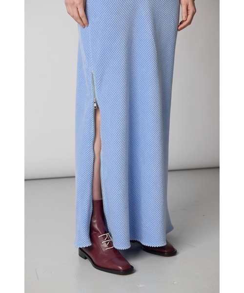 CINOH(チノ)の「CORDUROY MARMAID SKIRT(スカート・レディース・レッド/サックスブルー・36/38)」の7枚目の写真